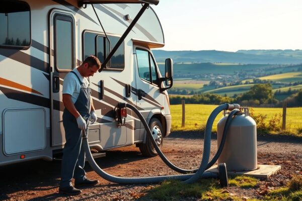 Navigating Springville with a Full RV Holding Tank