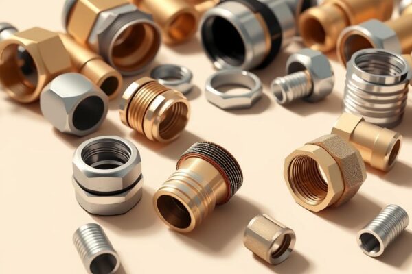 Quick-Connect Compatibility with Knurled Swivel Nuts