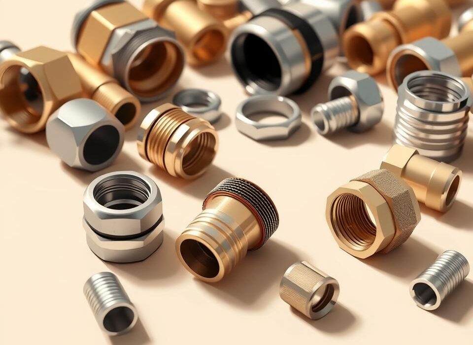 Quick-Connect Compatibility with Knurled Swivel Nuts